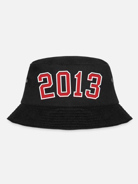 Sport Geburtsjahr 2013 - Bucket Hat - Schwarz