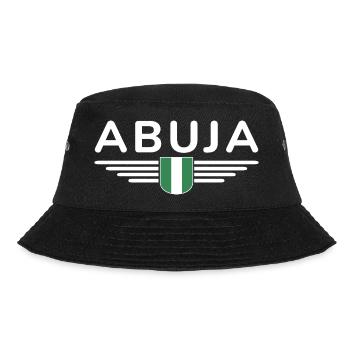 Abuja Design – Fier de la capitale du Nigeria - Bob - noir - Devant - Lela (165cm)