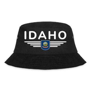 Idaho Fan T-Shirt – Nature & Adventure - Bob - noir - Devant - Lela (165cm)