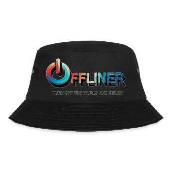Turn Off - Bucket Hat - Schwarz - Vorne - Lela (165cm)