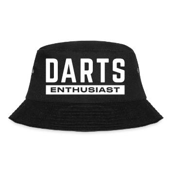 Dartboard Darts Gift Saying Darts Sports - Bucket Hat - black - Front - Lela (165cm)