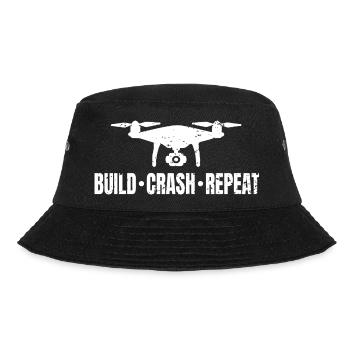 Répétition du crash de la construction d'un drone - Bob - noir - Devant - Lela (165cm)