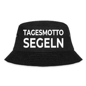 Segeln - Bucket Hat - Schwarz - Vorne - Lela (165cm)