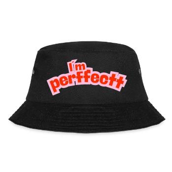 Perfektes Pink - Bucket Hat - Schwarz - Vorne - Lela (165cm)