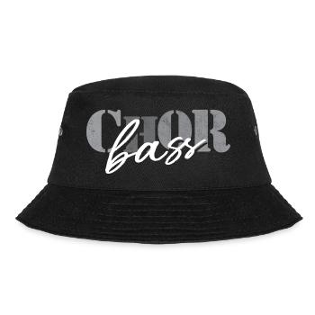 Chor Bass - Bucket Hat - Schwarz - Vorne - Lela (165cm)