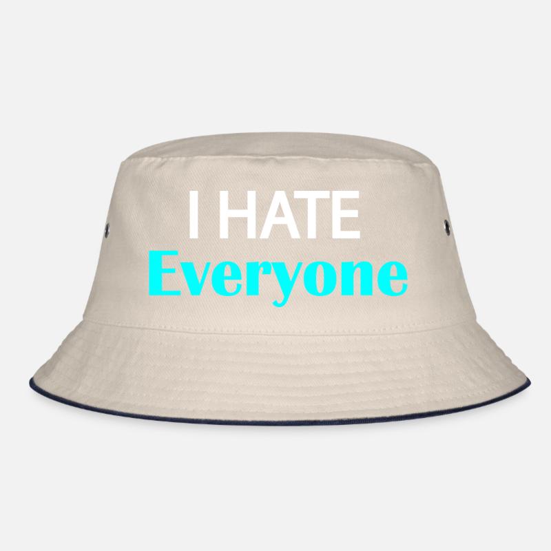 Ich hasse jeden Bucket Hat