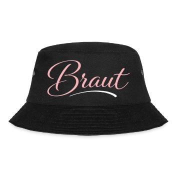 Braut - Bucket Hat - Schwarz - Vorne - Lela (165cm)