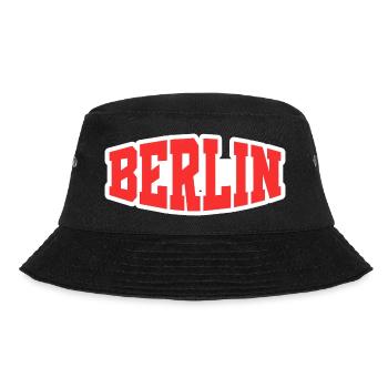 Berlin - Bucket Hat - Schwarz - Vorne - Lela (165cm)