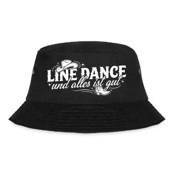 Line Dance Alles Ist Gut - Bucket Hat - Schwarz - Vorne - Lela (165cm)