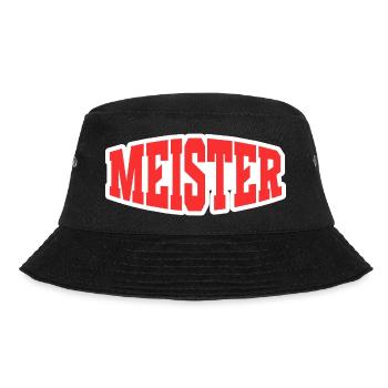 Meister - Bucket Hat - Schwarz - Vorne - Lela (165cm)