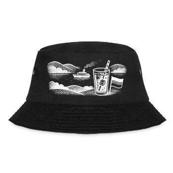 Holiday feeling - Bucket Hat - black - Front - Lela (165cm)