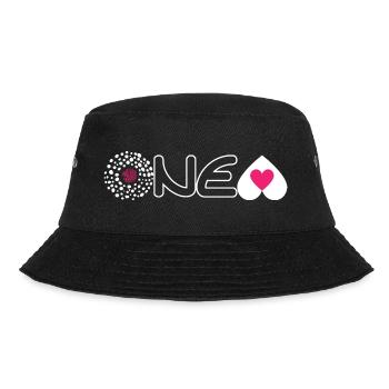 Design "ONE LOVE" pour Vêtements Accessoires - Bob - noir - Devant - Lela (165cm)