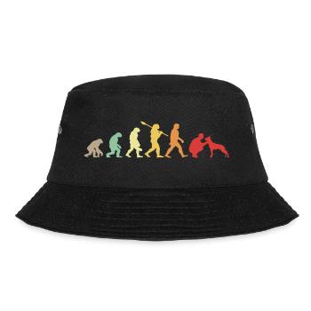 Evolution Funny Belgian Shepherd Dog Malinois - Bucket Hat - black - Front - Lela (165cm)