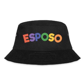 Esposo Husband To Be Groom Married Men Wedding - Bucket Hat - black - Front - Lela (165cm)