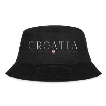I love Croatia - Bucket Hat - black - Front - Lela (165cm)