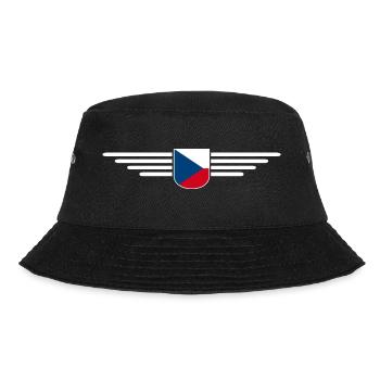 Ich liebe Tschechien T-Shirt Outfit Design - Bucket Hat - Schwarz - Vorne - Lela (165cm)