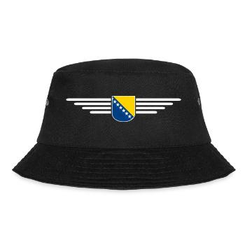 T-Shirt Bosnie-Herzégovine - Bob - noir - Devant - Lela (165cm)