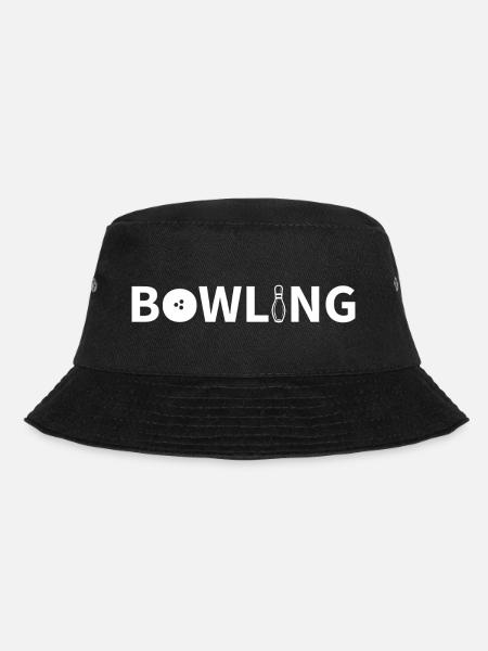 Bowling - Bucket Hat - Schwarz