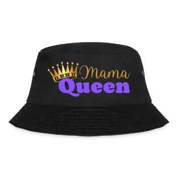 Mama queen - maman reine - cadeau fête des mères - Bob - noir - Devant - Lela (165cm)