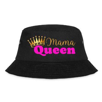 Mama queen - maman reine - cadeau fête des mères - Bob - noir - Devant - Lela (165cm)