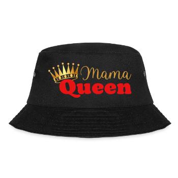 Mama queen - maman reine - cadeau fête des mères - Bob - noir - Devant - Lela (165cm)