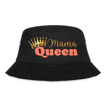 Mama queen - maman reine - cadeau fête des mères - Bob - noir - Devant - Lela (165cm)