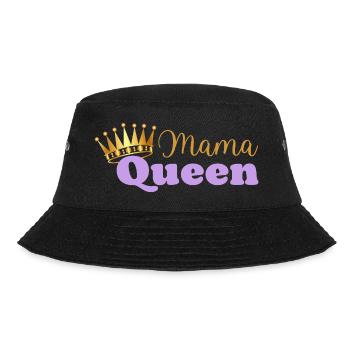 Mama queen - maman reine - cadeau fête des mères - Bob - noir - Devant - Lela (165cm)