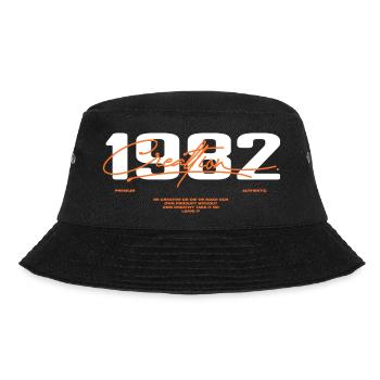 1982 Vintage Rétro 1982 Cadeau D'anniversaire 1982 - Bob - noir - Devant - Lela (165cm)