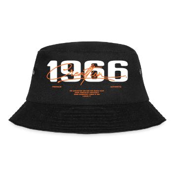 1966 Vintage Retro 1966 Geburtstagsgeschenk 1966 - Bucket Hat - Schwarz - Vorne - Lela (165cm)