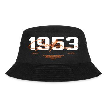 1953 Vintage Retro 1953 Geburtstagsgeschenk 1953 - Bucket Hat - Schwarz - Vorne - Lela (165cm)