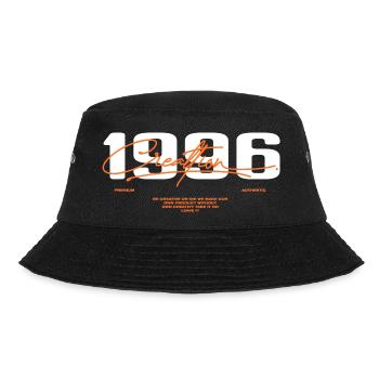 1996 Vintage Retro 1996 1996 Birthday Gift - Bucket Hat - black - Front - Lela (165cm)
