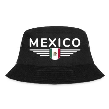 Mexico T-Shirt Design Culture & Tradition - Bucket Hat - black - Front - Lela (165cm)