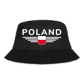 J’aime la Pologne, T-shirt design de style élégance - Bob - noir - Devant - Lela (165cm)