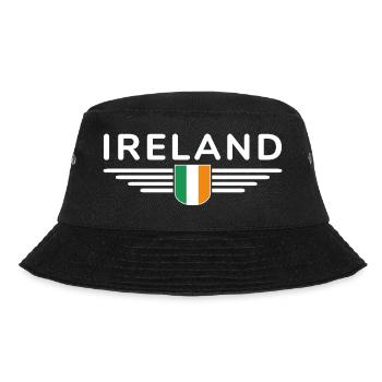 I Love Ireland Elegance Style Design T-Shirt - Bob - noir - Devant - Lela (165cm)