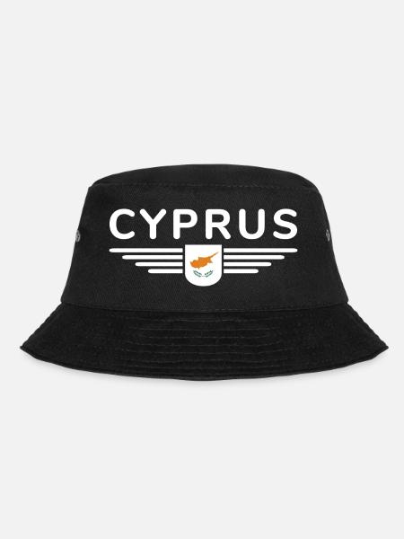 Zypern Design – Insel der Vielfalt - Bucket Hat - Schwarz