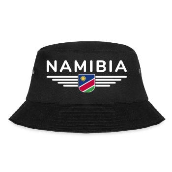 Namibia T-Shirt for Fans and Travelers - Bucket Hat - black - Front - Lela (165cm)