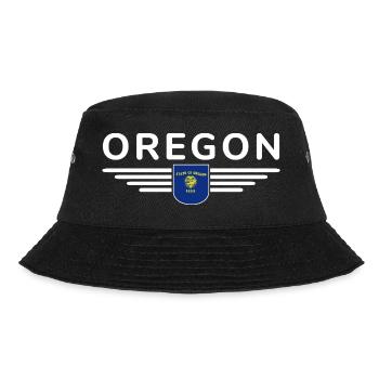 T-shirt de supporter de l'Oregon – Un incontournable pour les supporters - Bob - noir - Devant - Lela (165cm)