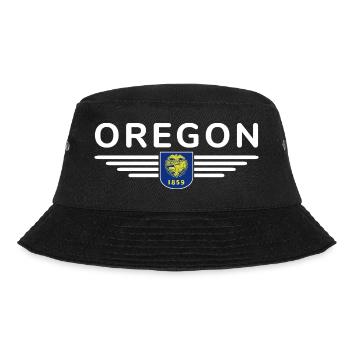 T-shirt de supporter de l'Oregon – Un incontournable pour les supporters - Bob - noir - Devant - Lela (165cm)