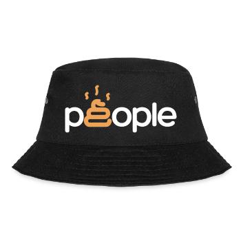 Shit People - Bucket Hat - Schwarz - Vorne - Lela (165cm)