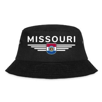 Missouri Fan T-Shirt – Must-Have pour les fans ! - Bob - noir - Devant - Lela (165cm)