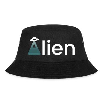 Alien - Bucket Hat - Schwarz - Vorne - Lela (165cm)
