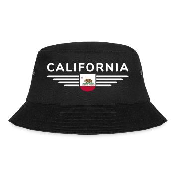 California Fan T-Shirt – Sun & Style - Bob - noir - Devant - Lela (165cm)