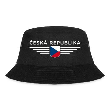 Ich liebe Tschechien T-Shirt Outfit Design - Bucket Hat - Schwarz - Vorne - Lela (165cm)