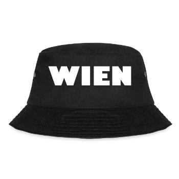 Wien Hauptstadt Bundeshauptstadt Österreich - Bucket Hat - Schwarz - Vorne - Lela (165cm)