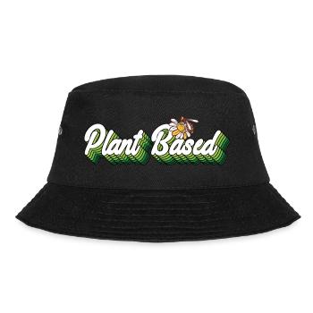 Plant Based Honey Bee - Bucket Hat - black - Front - Lela (165cm)