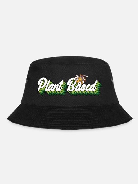 Plant Based Honigbiene - Bucket Hat - Schwarz