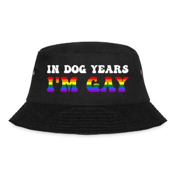 Dans les années de chien, je suis gay - Bob - noir - Devant - Lela (165cm)