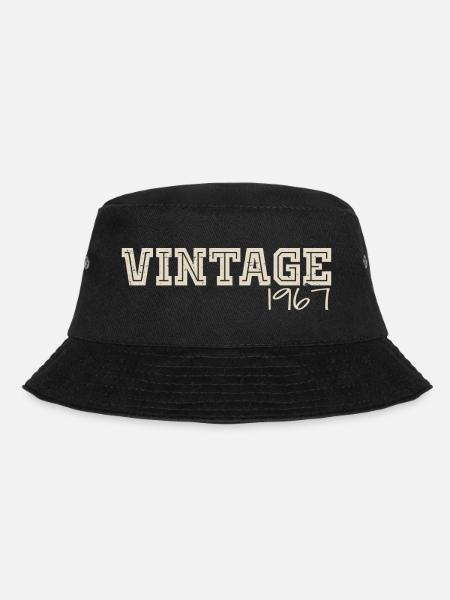 Jahrgang 1967 Original 1967 Retro 1967 Geschenk 1967 - Bucket Hat - Schwarz