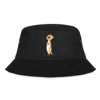 Mongoose Meerkat - Bucket Hat - black - Front - Lela (165cm)