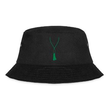 Jewelry leek necklace - Bucket Hat - black - Front - Lela (165cm)